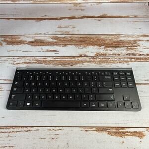 Samsung Wireless Keyboard Black Compact Design Full Key Layout AA-SK6PWUB